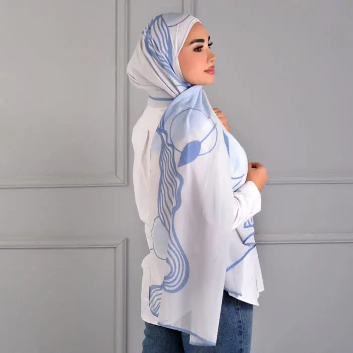 Crep Chiffon Hijab
