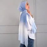 crep chiffon with pattern