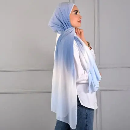 crep chiffon with pattern