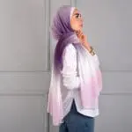 crep chiffon with pattern