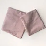 Hijab 2 Pièces en lycra rose avec dentelle – Modernité & Élégance – Image 2