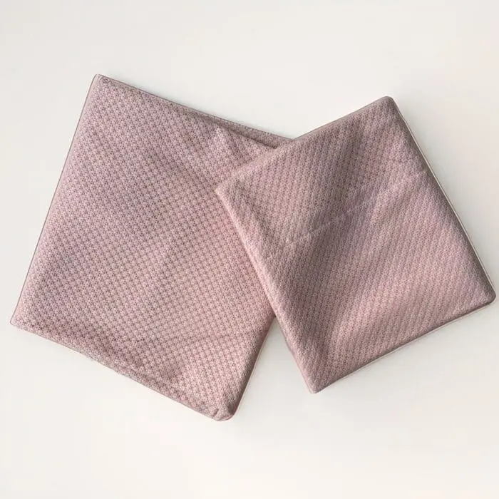 Hijab 2 Pièces en lycra rose avec dentelle – Modernité & Élégance – Image 2