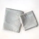 Hijab 2 Pièces en lycra crème avec dentelle – Modernité & Élégance – Image 2