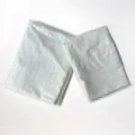 Hijab 2 Pièces en lycra blanc cassé avec rayures –  Modernité & Élégance – Image 2