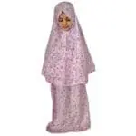 Tenue de prière enfant rose - Douceur florale – Image 2