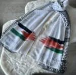 Hijab imprimé crêpe Keffieh Palestine Belle et Voilée