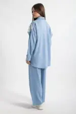 ⁦Ensemble 2 pièces brodé – Chic & confortable⁩ - الصورة ⁦6⁩