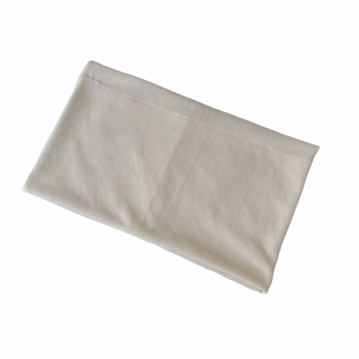 Sous-Hijab Tube Large en Coton Beige – Confort Enveloppant – Image 3