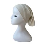 Sous-hijab tube en lycra beige clair