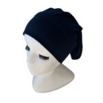 Sous-Hijab Tube Large en Coton Bleu Marine – Confort Enveloppant – Image 2