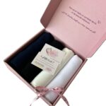 Box hijabs crêpes aux couleurs unis basiques
