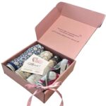 Box Hijabs en crêpe avec motifs d’Orient