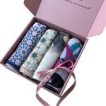 Box Hijab en crêpe – Motifs d’Orient – Image 2
