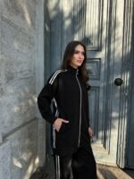 Ensemble 2 pièces sportswear noir - Sport casual – Image 2
