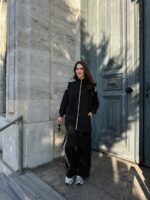 Ensemble 2 pièces sportswear noir - Sport casual – Image 6
